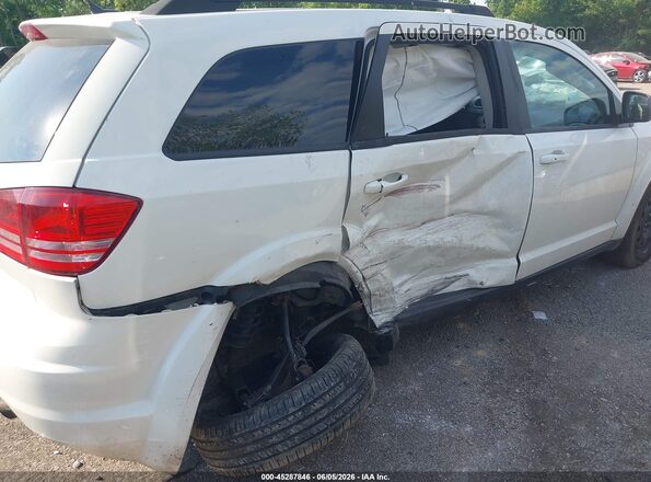 3C4PDCAB5JT183064 2018 DODGE JOURNEY White Вид спереду