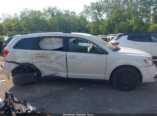 3C4PDCAB5JT183064 2018 DODGE JOURNEY White Вид задньої частини салону