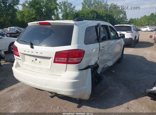 3C4PDCAB5JT183064 2018 DODGE JOURNEY White Задня права чверть
