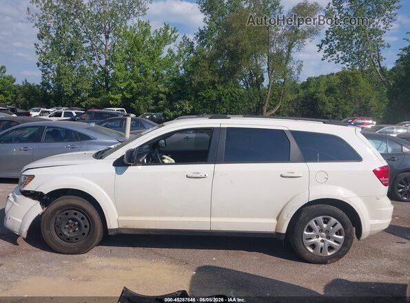 3C4PDCAB5JT183064 2018 DODGE JOURNEY White Панорамний вид салону 360°