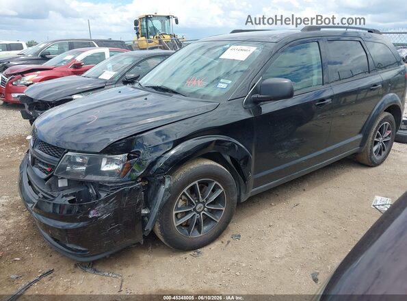 3C4PDCAB5JT242016 2018 DODGE JOURNEY Черный Передняя левая четверть
