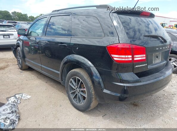 3C4PDCAB5JT242016 2018 DODGE JOURNEY Черный Задняя левая четверть