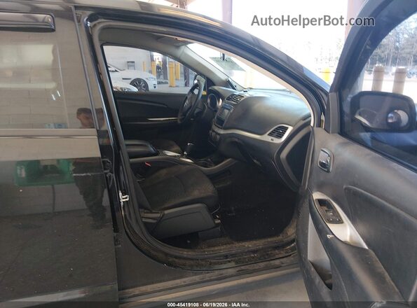 3C4PDCAB5JT382616 2018 DODGE JOURNEY Черный Вид салона спереди