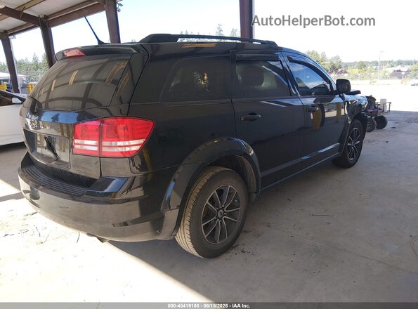 3C4PDCAB5JT382616 2018 DODGE JOURNEY Черный Задняя правая четверть