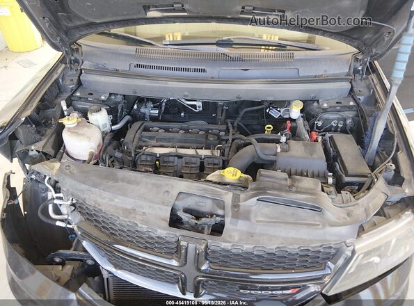 3C4PDCAB5JT382616 2018 DODGE JOURNEY Черный Вид сзади