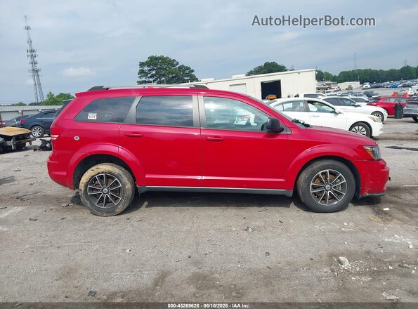 3C4PDCAB5JT429773 2018 DODGE JOURNEY Red Rear interior view