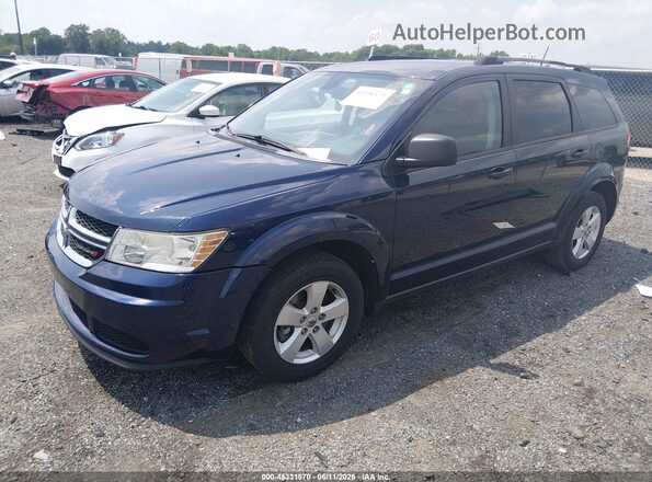 3C4PDCAB5JT506853 2018 DODGE JOURNEY Синий Передняя левая четверть