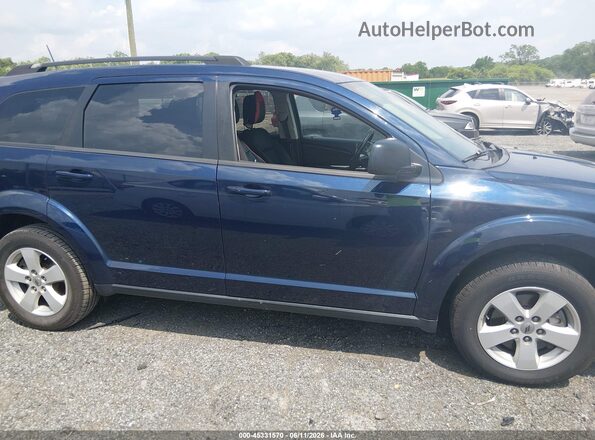 3C4PDCAB5JT506853 2018 DODGE JOURNEY Синий Вид задней части салона