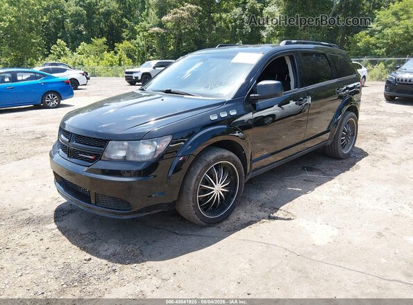 3C4PDCAB5JT508182 2018 DODGE JOURNEY Black Przód lewy