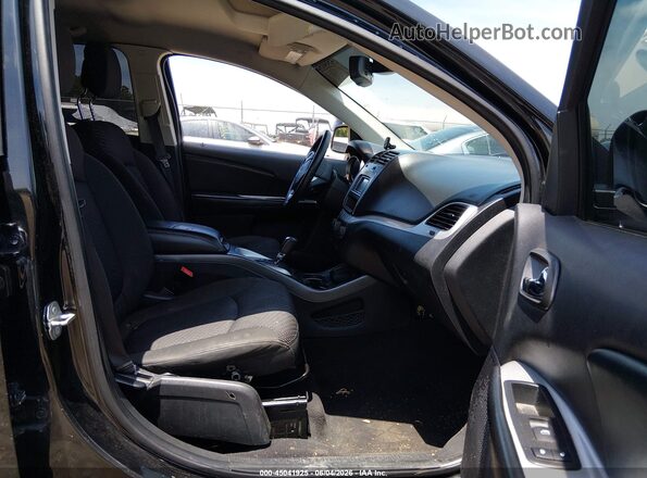 3C4PDCAB5JT508182 2018 DODGE JOURNEY Black Widok wnętrza z przodu