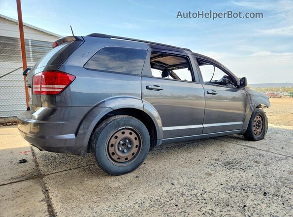 3C4PDCAB5JT533101 2018 DODGE JOURNEY Серый Задняя правая четверть
