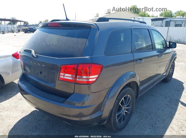 3C4PDCAB5JT534281 2018 DODGE JOURNEY Серый Задняя правая четверть