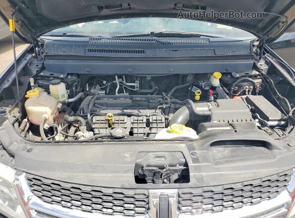 3C4PDCAB6GT250571 2016 DODGE JOURNEY Black ძრავის განყოფილების ხედი