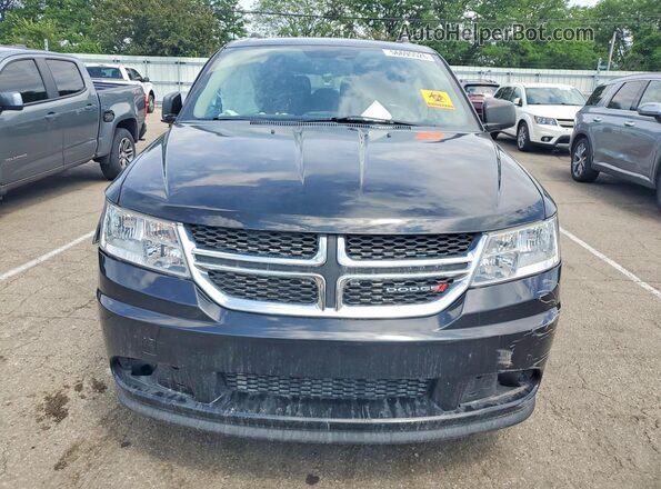 3C4PDCAB6GT250571 2016 DODGE JOURNEY Black წინა ხედი