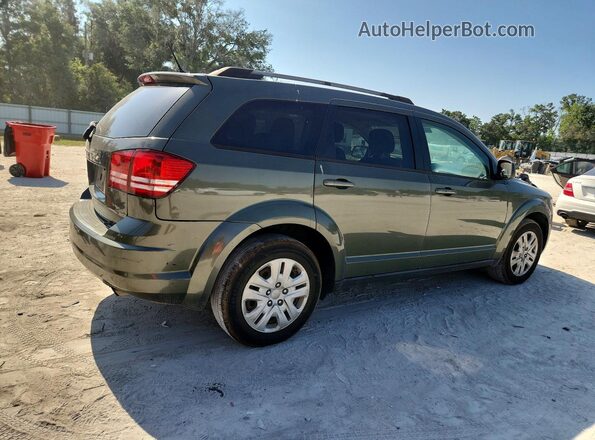 3C4PDCAB6HT604798 2017 DODGE JOURNEY Зеленый Задняя правая четверть