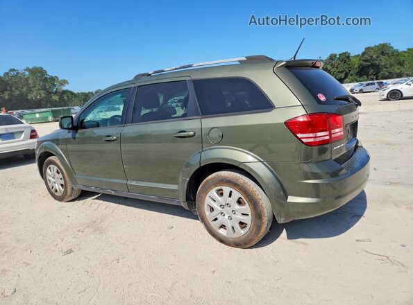 3C4PDCAB6HT604798 2017 DODGE JOURNEY Зеленый Задняя левая четверть