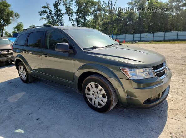 3C4PDCAB6HT604798 2017 DODGE JOURNEY Зеленый Передняя правая четверть