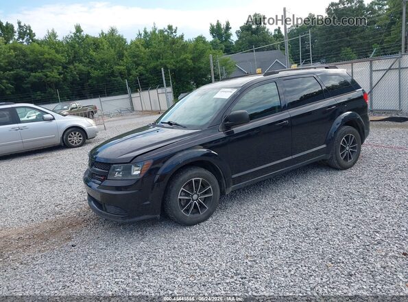 3C4PDCAB6HT629992 2017 DODGE JOURNEY Black Vista tres cuartos delantera izquierda