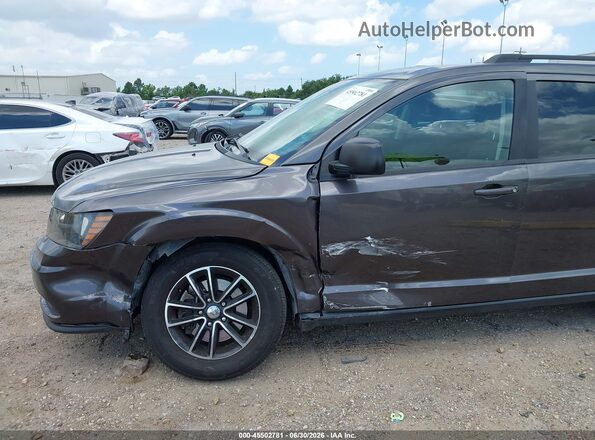 3C4PDCAB6HT637266 2017 DODGE JOURNEY Gray Դիմացի տեսք