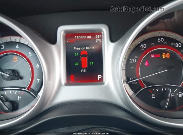 3C4PDCAB6HT637266 2017 DODGE JOURNEY Gray Հետևի նստատեղերի տեսք
