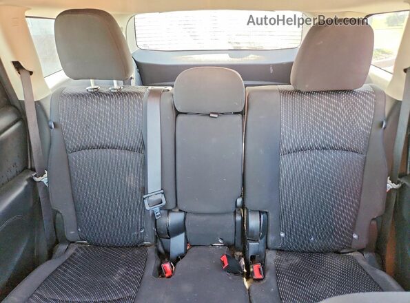 3C4PDCAB6JT236063 2018 DODGE JOURNEY Silver Rear seats view