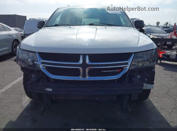 3C4PDCAB6JT273128 2018 DODGE JOURNEY White Vista interior trasera