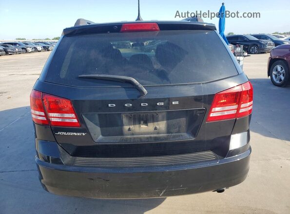 3C4PDCAB6JT347244 2018 DODGE JOURNEY Black Հետևի տեսք