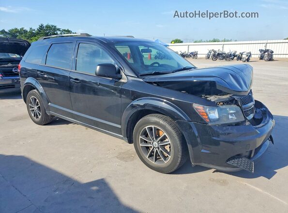 3C4PDCAB6JT347244 2018 DODGE JOURNEY Black Առջևի աջ
