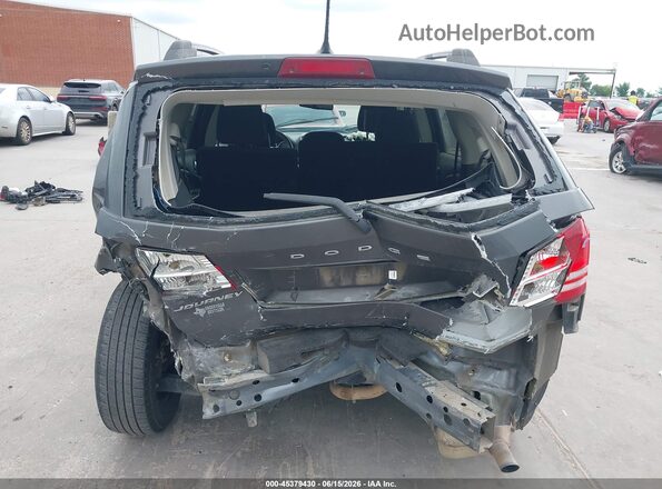 3C4PDCAB6JT382897 2018 DODGE JOURNEY Gray Widok z przodu