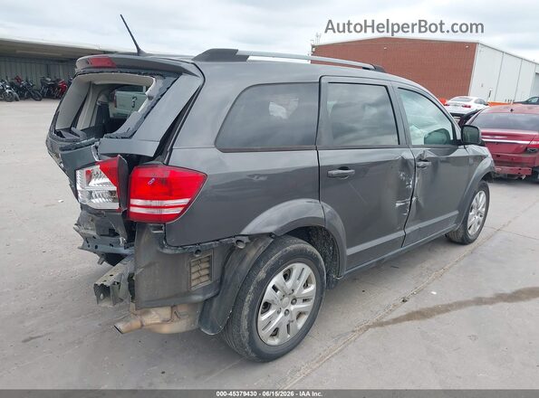 3C4PDCAB6JT382897 2018 DODGE JOURNEY Gray Tył prawy