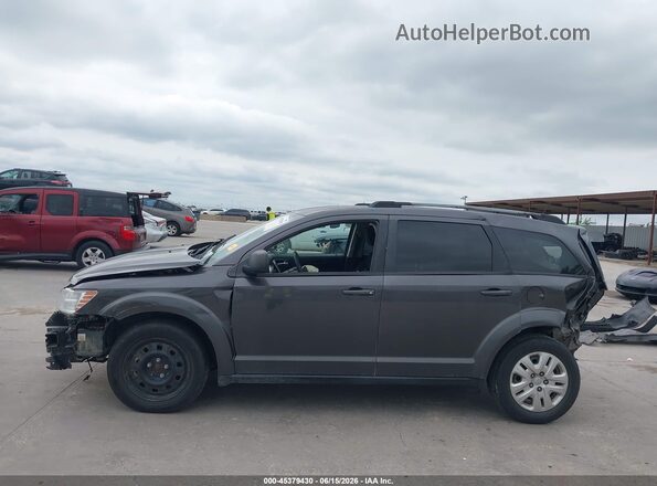 3C4PDCAB6JT382897 2018 DODGE JOURNEY Gray 