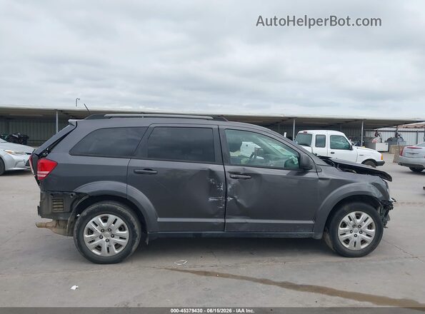 3C4PDCAB6JT382897 2018 DODGE JOURNEY Gray Widok wnętrza 360 stopni