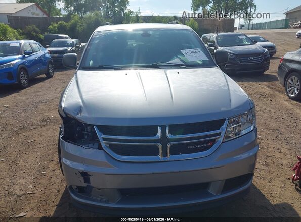 3C4PDCAB6JT490520 2018 DODGE JOURNEY Silver Vista del cuadro de instrumentos