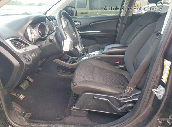 3C4PDCAB6JT517702 2018 DODGE JOURNEY Gray Front interior view