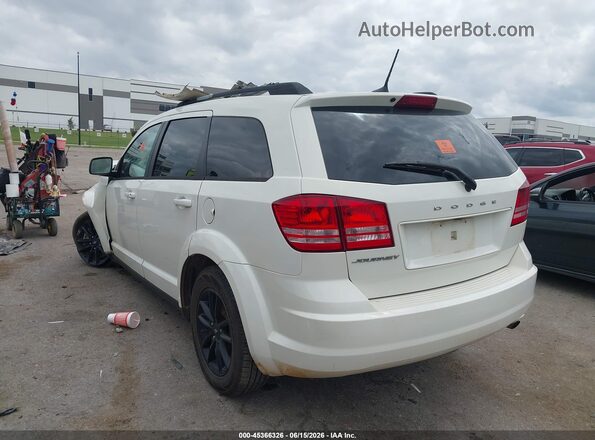 3C4PDCAB6JT524486 2018 DODGE JOURNEY White Հետևի ձախ
