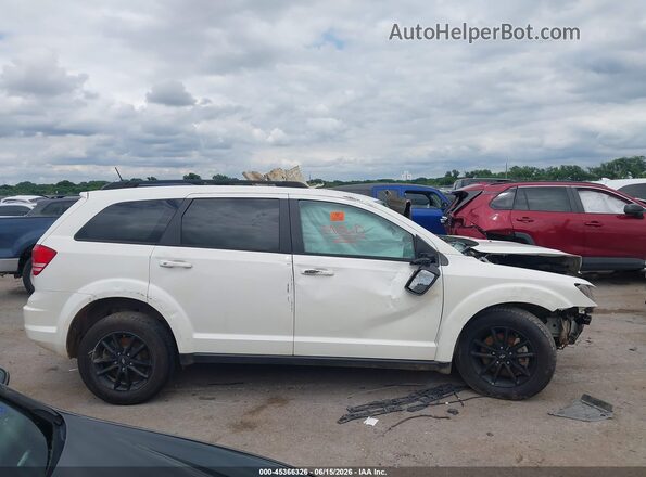 3C4PDCAB6JT524486 2018 DODGE JOURNEY White Սարքավորումների վահանակի տեսք