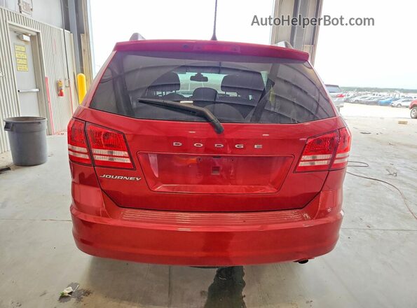 3C4PDCAB6JT534161 2018 DODGE JOURNEY Red Հետևի տեսք