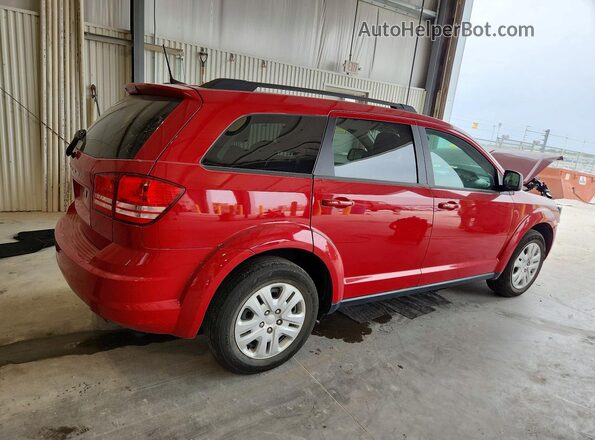 3C4PDCAB6JT534161 2018 DODGE JOURNEY Red Հետևի աջ