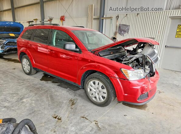 3C4PDCAB6JT534161 2018 DODGE JOURNEY Red Առջևի աջ