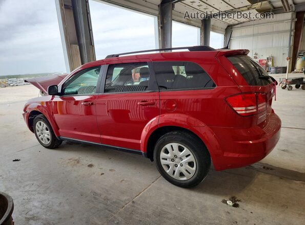 3C4PDCAB6JT534161 2018 DODGE JOURNEY Red Հետևի ձախ