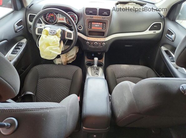 3C4PDCAB6JT534161 2018 DODGE JOURNEY Red Առջևի վահանակի տեսք