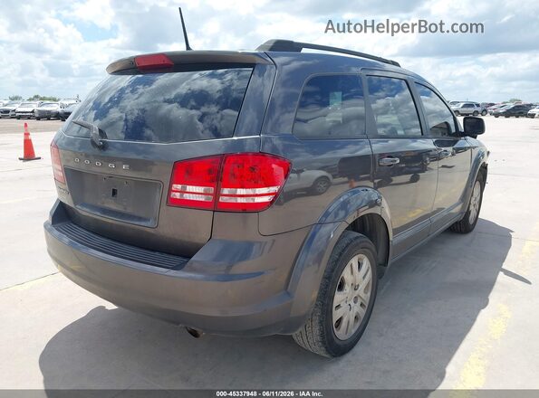 3C4PDCAB6KT871589 2019 DODGE JOURNEY Gray Задня права чверть