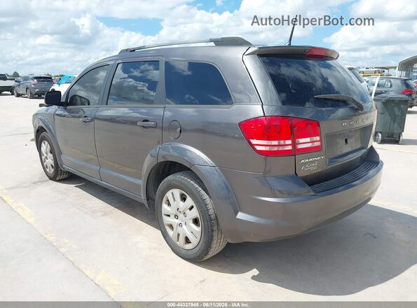 3C4PDCAB6KT871589 2019 DODGE JOURNEY Gray Задня ліва чверть