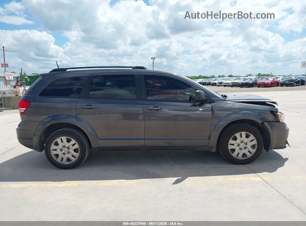 3C4PDCAB6KT871589 2019 DODGE JOURNEY Gray Вид задньої частини салону
