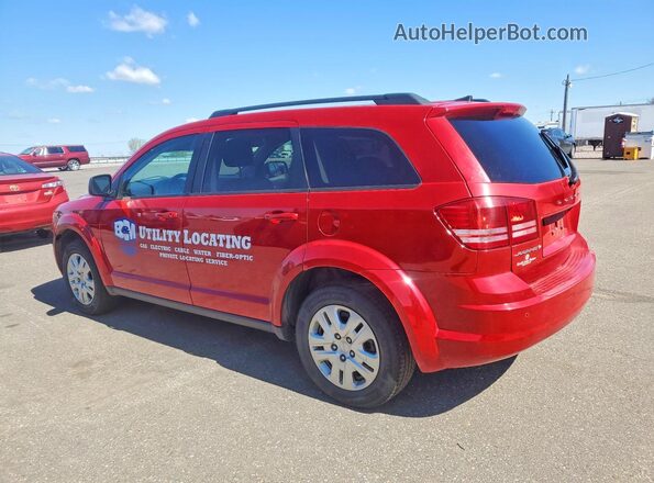 3C4PDCAB6LT242111 2020 DODGE JOURNEY Red Հետևի ձախ