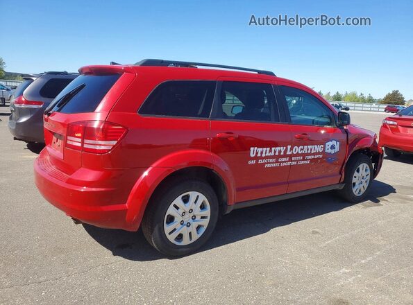 3C4PDCAB6LT242111 2020 DODGE JOURNEY Red Հետևի աջ