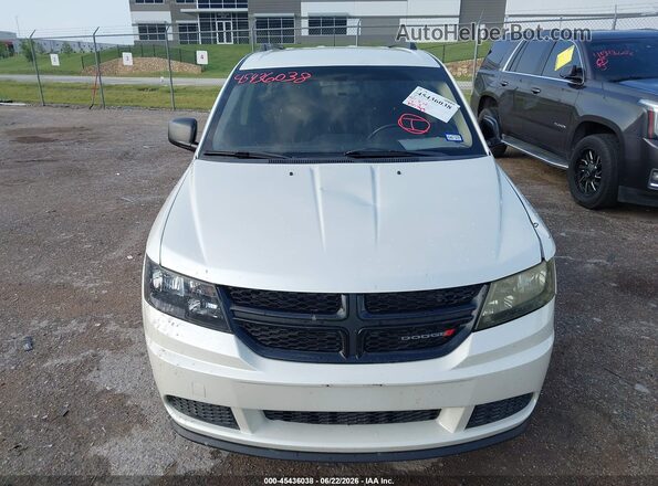 3C4PDCAB7JT218994 2018 DODGE JOURNEY White Սարքավորումների վահանակի տեսք
