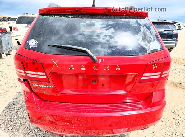 3C4PDCAB7JT498416 2018 DODGE JOURNEY Red 