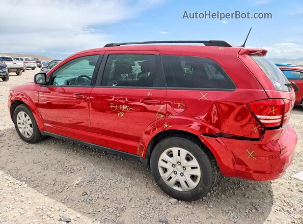 3C4PDCAB7JT498416 2018 DODGE JOURNEY Red 