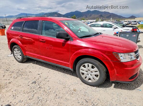 3C4PDCAB7JT498416 2018 DODGE JOURNEY Red 